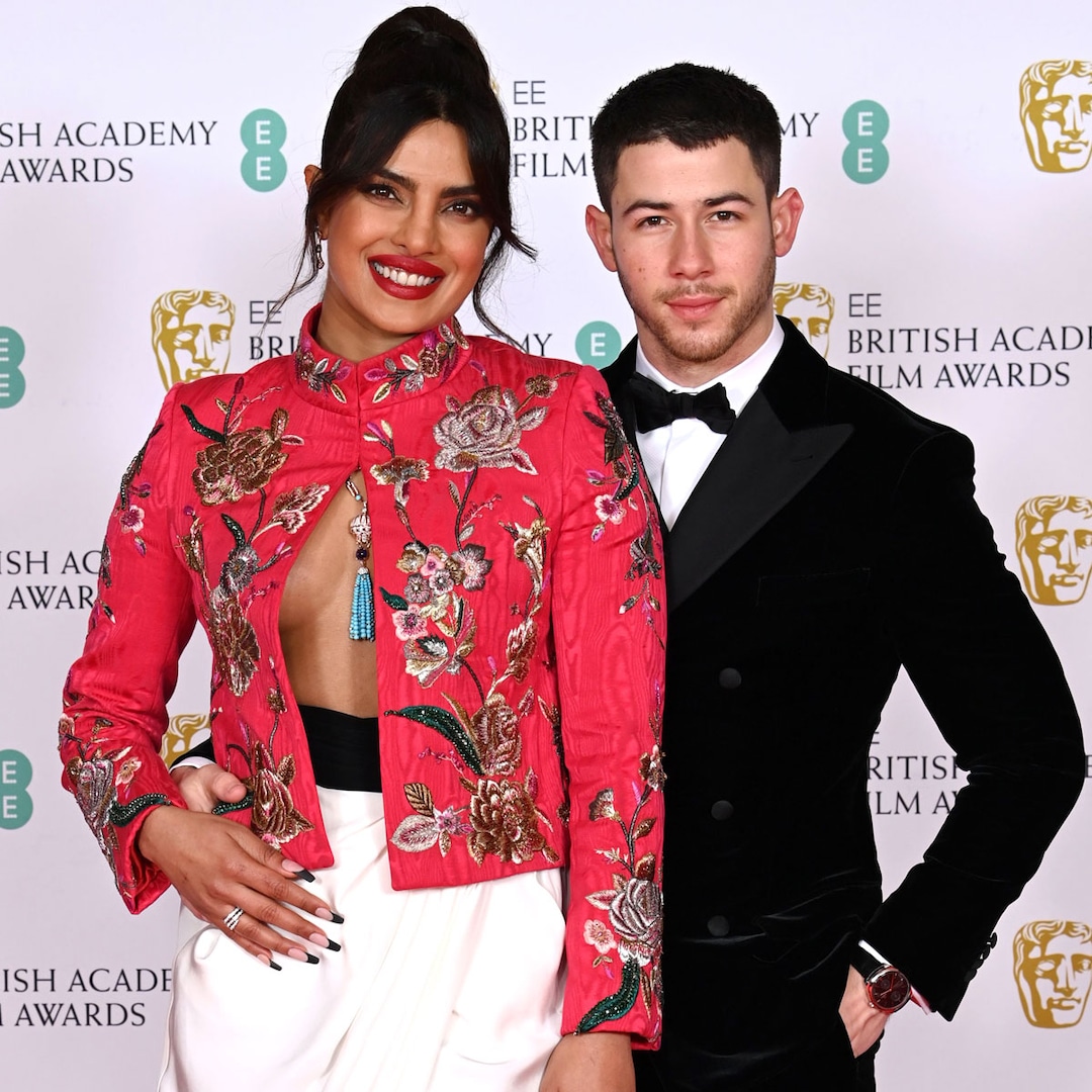 Priyanka Chopra and Nick Jonas Heat Up the 2021 BAFTAs: See Stars' Best Red  Carpet Looks - E! Online - Daily Post USA